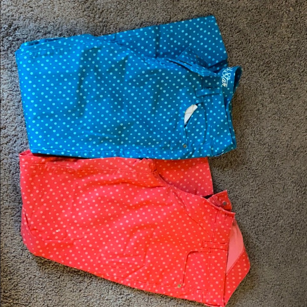 Rockstar old navy polka dot jeans size 16